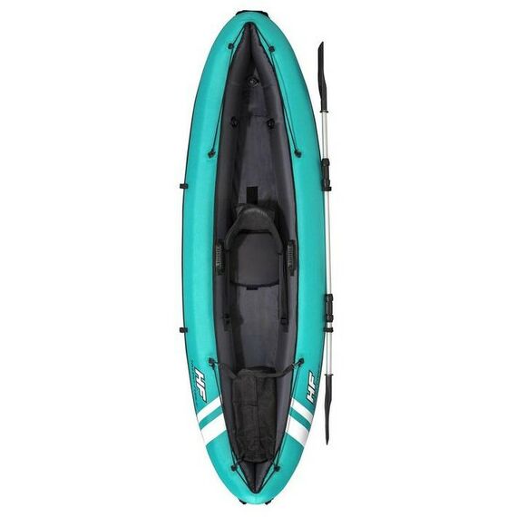 Байдарки: Байдарка BestWay 65118 280 х 86 см, 1 весло, ручной насос, 2 съёмных ребра, 1 сиденье, 1 сумка, ремкомплект фотографии