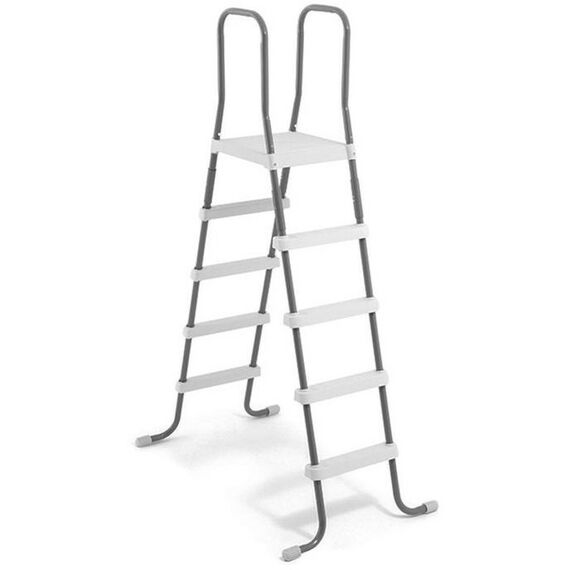 Бассейны: Лестница для бассейнов Intex 28067 до 132 см, 4 ступеньки, с площадкой фотографии