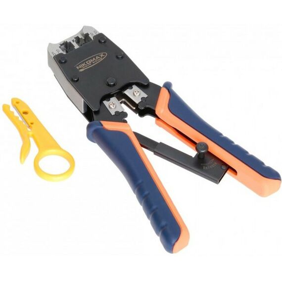 Монтажное оборудование: Устройство обжимное професcиональное Nikomax NMC-500R RJ-45/8P8C, RJ-12/6P6C, RJ-11/6P4C фотографии
