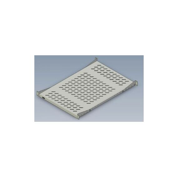 Шкафы и стойки: Полка стационарная усиленная TLK TLK-SHFC-860F-GY 19", Ш437хГ860мм, для шкафа глубиной 1000мм, серая фотографии