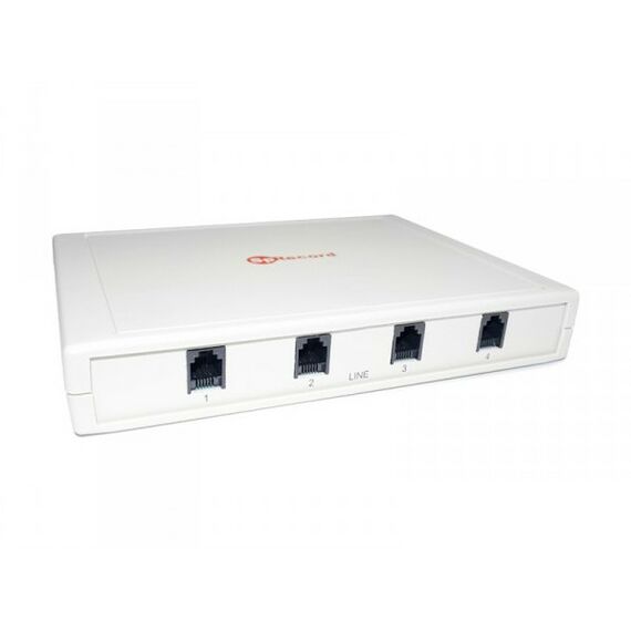 Системы записи телефонных разговоров: Система SpRecord AT4 с автоответчиком, поддержкой автосекретаря и автообзвона фотографии