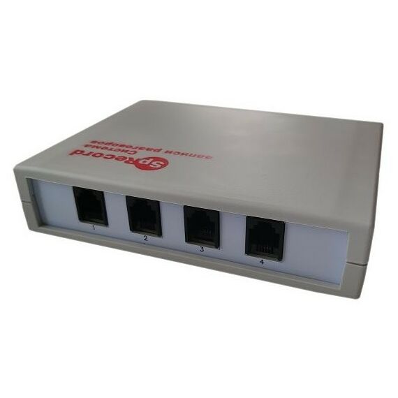 Системы записи телефонных разговоров: Система SpRecord MIC 4 фотографии