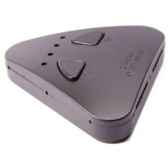 Цифровые диктофоны: Стационарный диктофон Edic-mini 3D recorder 3 микрофона, воспроизведение, динамик, одновременная запись на 2 SD карты, чувствительность до 18м, цифровая подпись, размер 20*98*98мм, 66г, пластик, автономность до 150ч фотографии