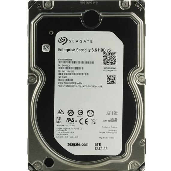 Жесткие диски: Жесткий диск Seagate 6Tb Enterprise Capacity SATA 6Gb/s 3.5" 7200rpm 256Mb [ST6000NM0115] фотографии