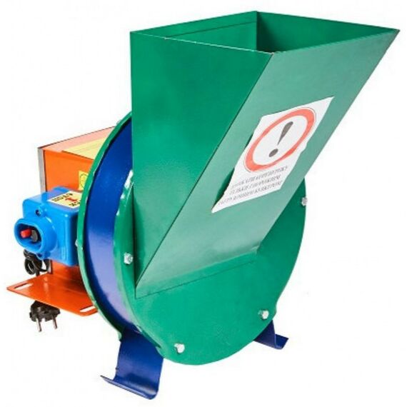 Измельчители зерна: Измельчитель овощей и фруктов электрический  Колос (бункер чёрный метал) фотографии