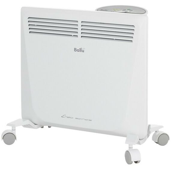 Конвекторы: Конвектор Ballu Enzo Electronic BEC/EZER-1000 мощность обогрева 1000 Вт, рекомендуемая площадь 15 кв.м, термостат фотографии