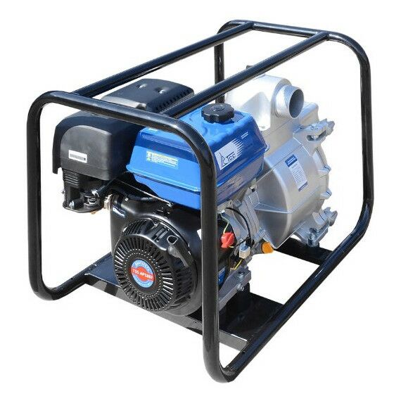 Мотопомпы: Мотопомпа TCC PGST80 для сильнозагрязненной воды с частицами фотографии