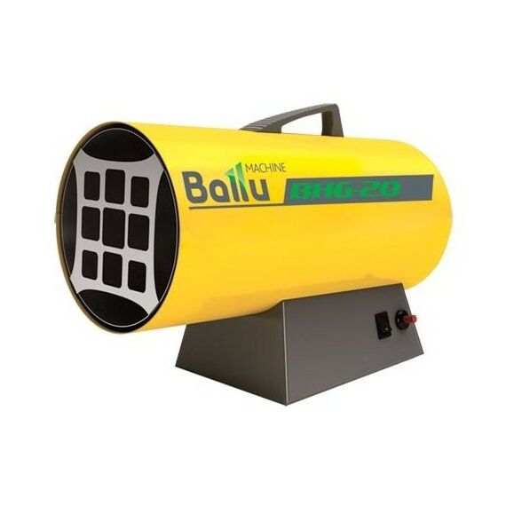 Тепловые пушки: Тепловая пушка газовая Ballu BHG-20 17кВт, поток 400м3\ч, 5.5кг, пропан\бутан, до 600м3 фотографии