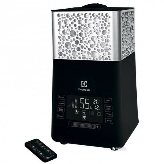 Очистители, увлажнители и осушители воздуха: Увлажнитель воздуха Electrolux EHU 3710D рекомендуемая площадь 50 кв.м, электронное управление, цвет черный фотографии