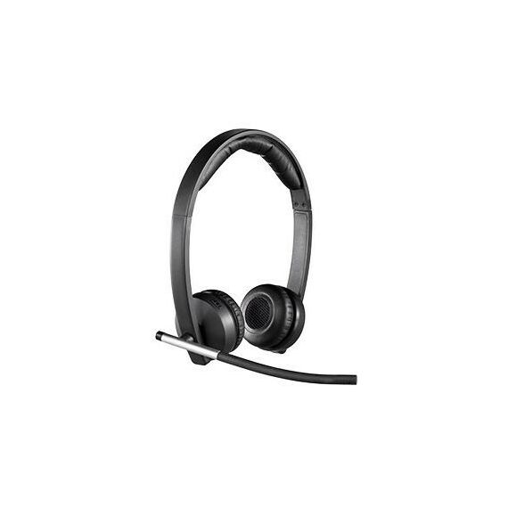 Наушники и гарнитуры: Беспроводная гарнитура Logitech Wireless Headset Dual H820e с рег. громкости, USB / радио [981-000517] фотографии