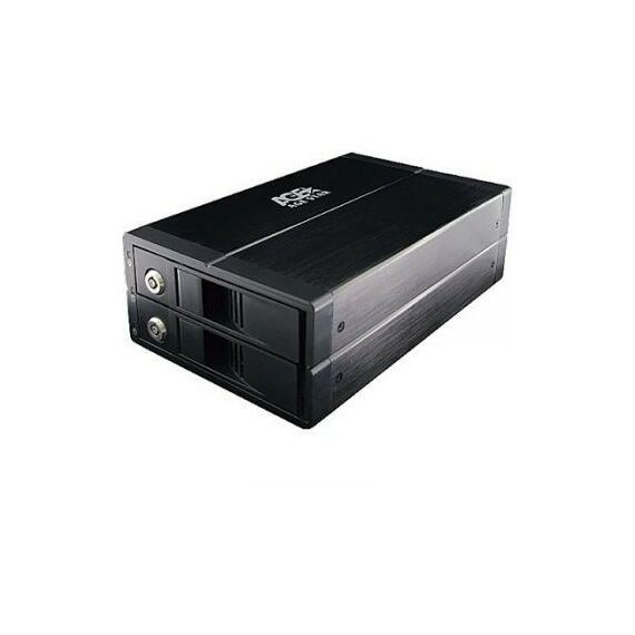 Аксессуары для жестких дисков: Внешний бокс для HDD AgeStar 3U2B3A EXT BOX для внешнего подключения 2x3.5" SATA HDD, RAID0/1/JBOD, USB3.0 фотографии