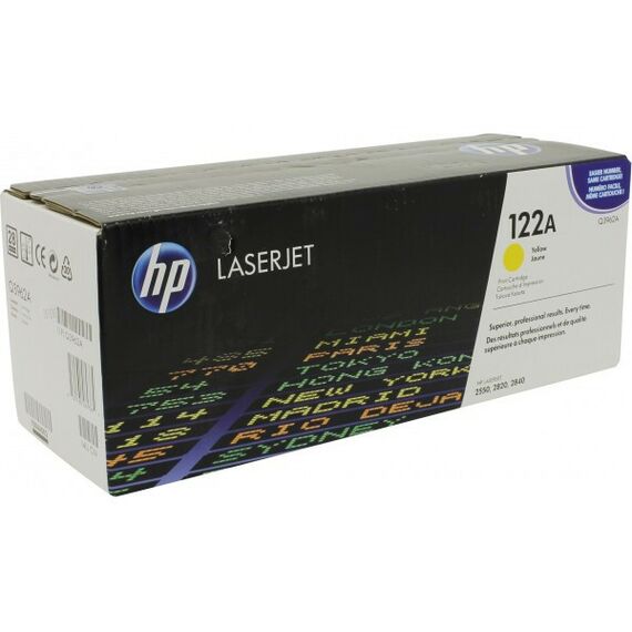 Для HP (оригинал): Картридж HP Q3962A Yellow для hp COLOR LJ 2550/2820/2840 серии (повышенной ёмкости) фотографии