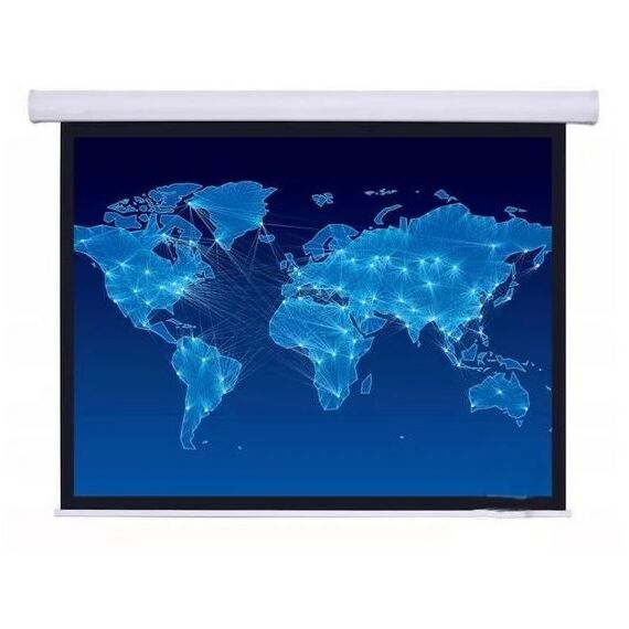 Экраны для проекторов: Экран Sakura Wallscreen 16:9 SCPSW-221x125 221x125 см, настенно-потолочный рулонный белый, 100" фотографии