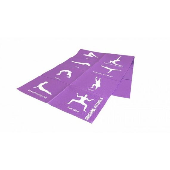 Коврики для йоги: Складной коврик для йоги Original FitTools FT-YGMF-04 4 мм фотографии