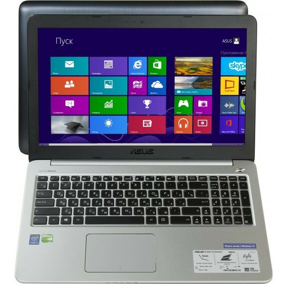 Ноутбуки: Ноутбук Asus K501L i3 5010U/4/750/940M/WiFi/BT/Win 8/15.6"/1.98 кг [90NB08P1-M01670] фотографии