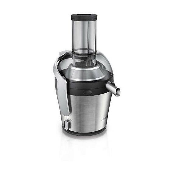 Соковыжималки: Соковыжималка PHILIPS HR1871/70 1000 Вт, до 2,5 л за один прием, камера подачи размера XXL, 2 скорости для мягких  и твердых овощей и фруктов, технология очистки QuickClean фотографии