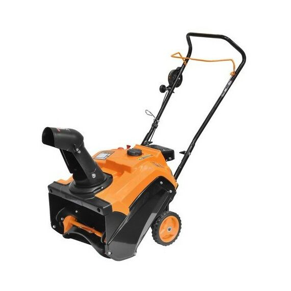 Снегоуборочные, подметальные машины: Снегоуборочник Carver STG-3045 2.2 кВт, 3 л.с., ширина/высота 45/27 см, шнек металл-резина фотографии