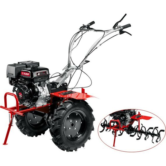 Тракторы и мотоблоки: Бензиновый мотоблок с ВОМ Зубр МТШ-700 13 л.с. фотографии