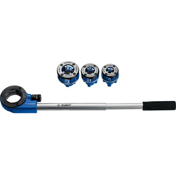 Столярно-слесарный инструмент: Набор клуппов №3 с трещоткой Зубр Профессионал 28270-H3_z01 фотографии