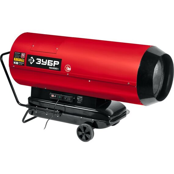 Тепловые пушки: Дизельная тепловая пушка Зубр ДП-К8-110-Д 110 кВт фотографии