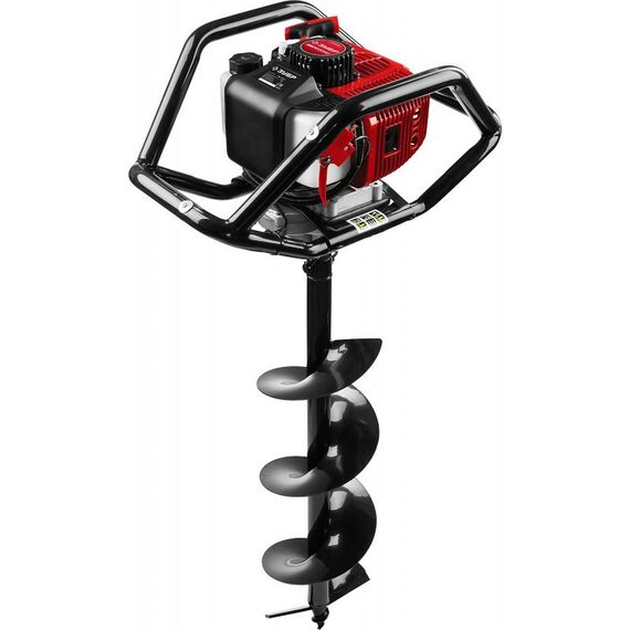 Мотобуры: Мотобур (бензобур) со шнеком Зубр МБ2-250 Н d=60-250 мм, 52 см3, 2 оператора фотографии