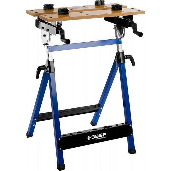 Тиски, струбцины, наковальни, верстаки: Верстак столярный складной Зубр Профессионал T-7 [38728] фотографии