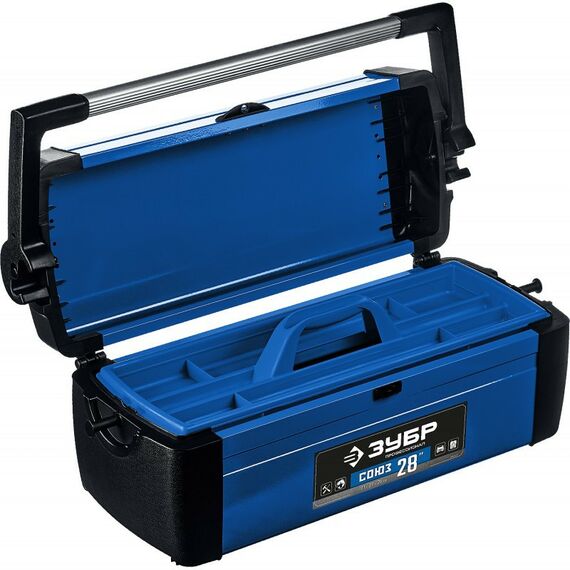 Ящики для инструмента: Ящик для инструмента Зубр СОЮЗ-28 38151-28_z01 фотографии