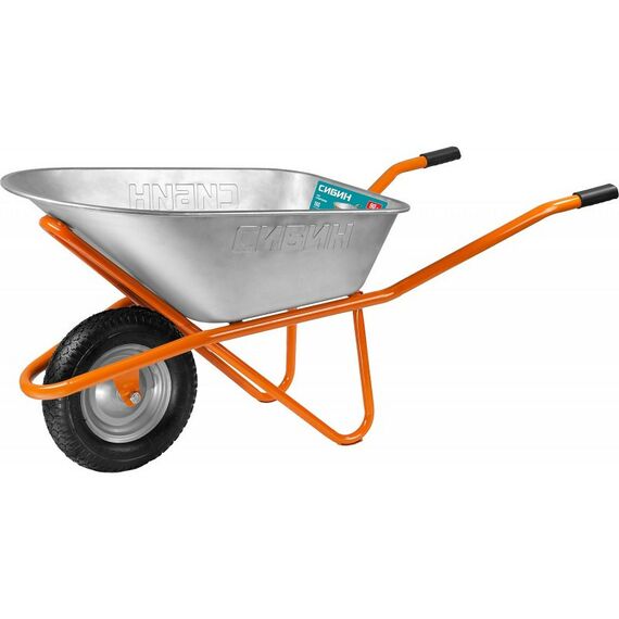 Тачки строительные: тачка строительная одноколесная СИБИН СТ-12 180 кг [39904_z01] фотографии