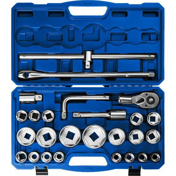 Наборы инструментов и ключи: Набор инструмента для крупногабаритной техники Зубр Профессионал НКТ-26 26 предметов [27660-H26_z02] фотографии