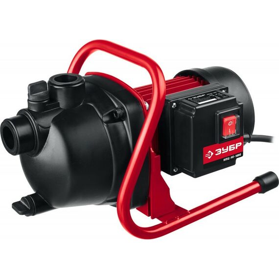 Насосы и насосные станции: Насос поверхностный Зубр НПЦ-М1-1000 центробежный, 1000 Вт фотографии