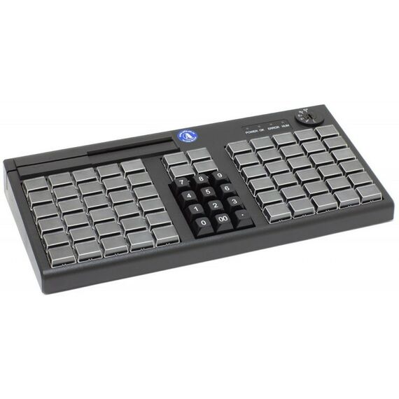 POS клавиатуры: Программируемая клавиатура АТОЛ KB-76-KU (rev.2) черная c ридером магнитных карт на 1-3 дорожки [42291] фотографии
