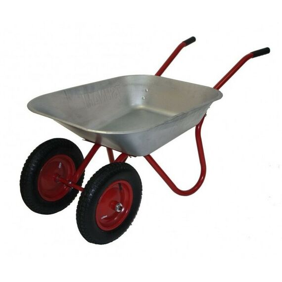 Тачки строительные: Тачка строительная двухколесная Tsunami WB120D max 120кг фотографии