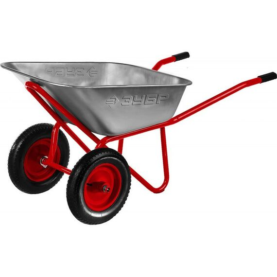 Тачки строительные: Тачка строительная двухколесная Зубр Т-22 200 кг [39950] фотографии