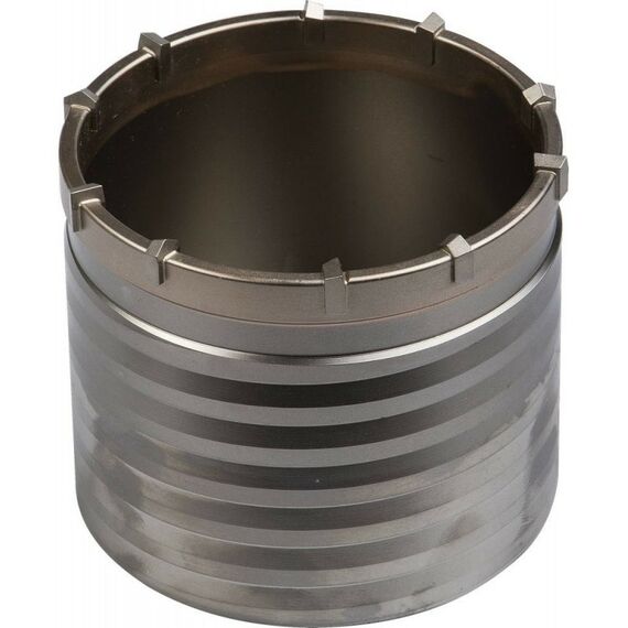 Буры, пики, коронки, сверла: Коронка буровая KRAFTOOL 29200-100 конусная посадка, D-100мм, L-100мм фотографии