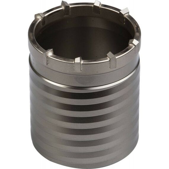 Буры, пики, коронки, сверла: Коронка буровая KRAFTOOL 29200-80 конусная посадка, D-80мм, L-100мм фотографии