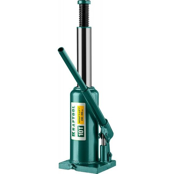 Домкраты: Домкрат бутылочный гидравлический KRAFTOOL KRAFT-LIFT 10т 230-460мм [43462-10_z01] фотографии