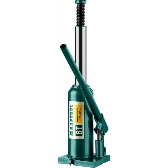 Домкраты: Домкрат бутылочный гидравлический KRAFTOOL KRAFT-LIFT 6т 219-427мм [43462-6] фотографии