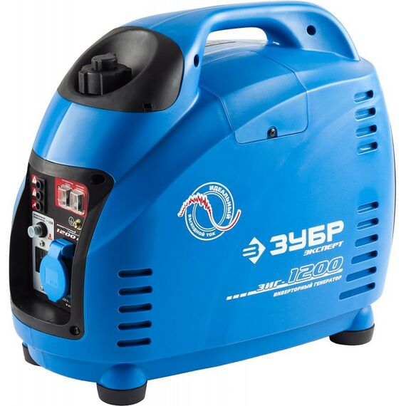 Электростанции: Генератор инверторный Зубр ЗИГ-1200 1200 Вт фотографии