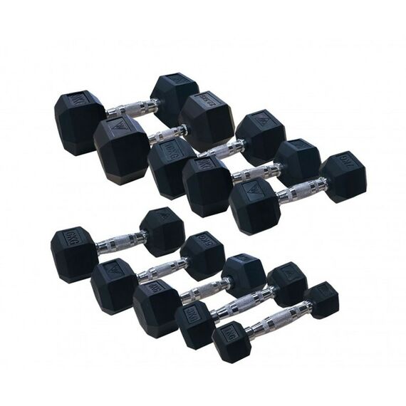 Гантели: Гантельный ряд DFC DB001-1_10 от 1 кг до 10 кг фотографии