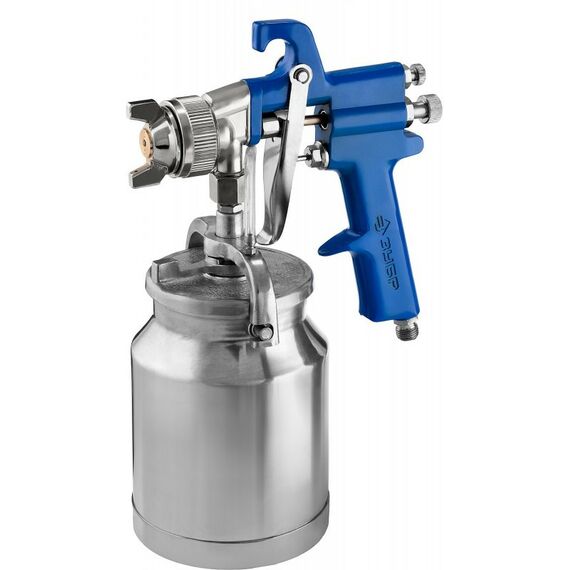 Пневмокраскопульты: Краскопульт пневматический Зубр Профессионал PRO 350N с нижним бачком, 1.8мм [06451-1.8] фотографии