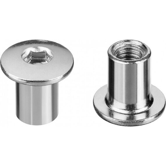 Мебельный крепеж: Гайка Эриксона с полукруглой головкой Зубр M6x12мм 5 кг (730 шт), оцинкованная, шест. 4мм, [303760-4] фотографии