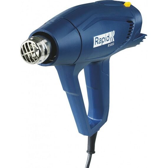 Пистолеты тепловые, клеящие, пескоструйные: Фен строительный Rapid RAPID R1800 1800 Вт, 300-550 °C, расход воздуха 250-450 л/мин, 2 режима воздушного потока [5001341] фотографии