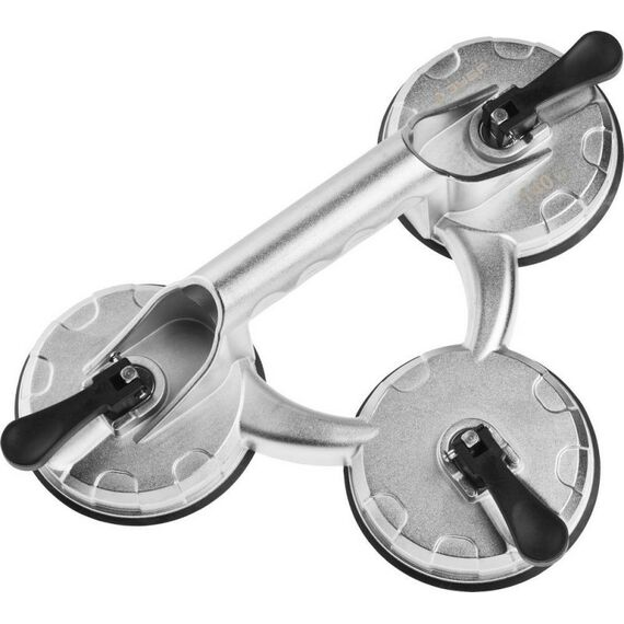 Домкраты: Стеклодомкрат Зубр ПРОФИ 140кг алюминиевый, профессиональный, тройной [33723-3] фотографии