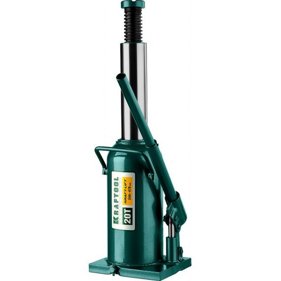 Домкраты: Домкрат бутылочный гидравлический KRAFTOOL KRAFT-LIFT 20т 244-449мм [43462-20_z01] фотографии