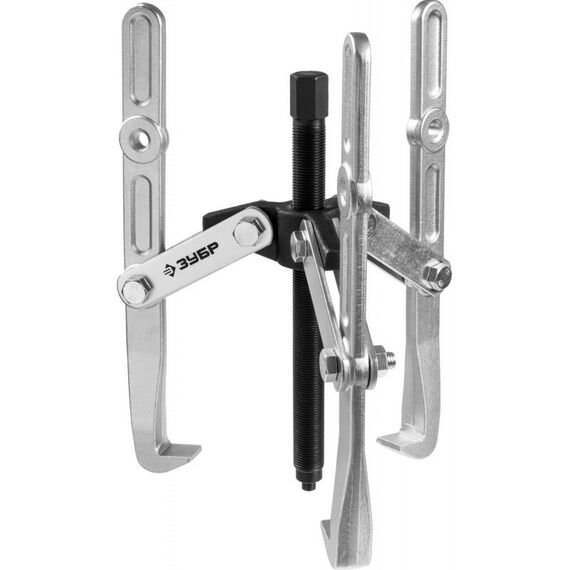 Демонтажный инструмент: Съемник шарнирный 3-захватный с удлиненными захватами Зубр Профессионал 43319-305 305 мм [43319-305] фотографии