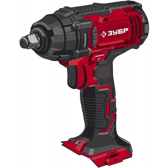 Гайковерты, отвертки: Гайковерт ударный Зубр ГУЛ-255 18В, без АКБ, в коробке фотографии