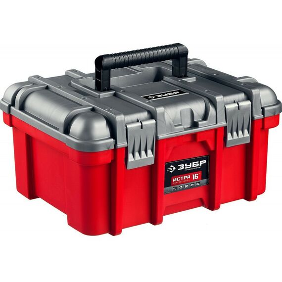 Ящики для инструмента: Ящик для инструмента Зубр Профессионал ИСТРА-16 пластиковый [38132-16_z01] фотографии