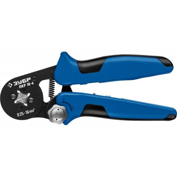 Электромонтажный инструмент: Пресс-клещи для втулочных наконечников Зубр Профессионал ПКР-16-4 0.25 - 16 мм.кв [22693] фотографии
