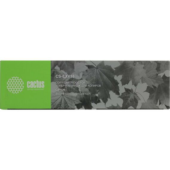 Для Canon (совместимые): Тонер-картридж Cactus CS-EXV18 для Canon iR1018/1020/1022/1023/1024 фотографии