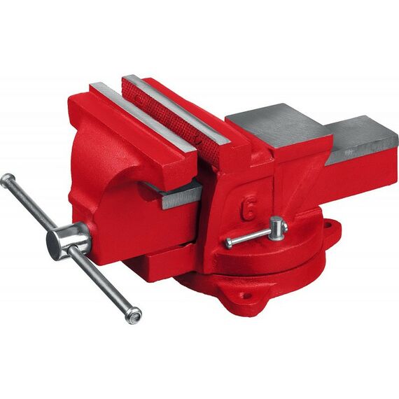 Тиски, струбцины, наковальни, верстаки: Слесарные тиски MIRAX 150 мм [32471-15] фотографии